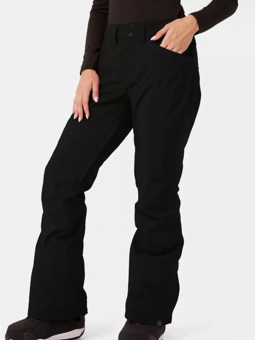 Roxy Women’s Snow Pants NWOT | Large Black DryFlight Waterproof Insulated Ski